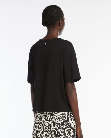  WEEKEND MAX MARA - Áo thun nữ cổ tròn tay ngắn Lecco 