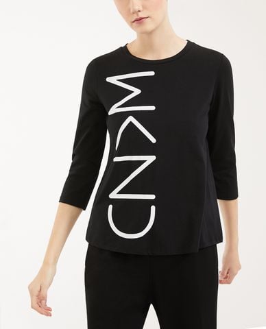  WEEKEND MAX MARA - Áo thun nữ cổ tròn Bluza Cu Maneca 3/4 