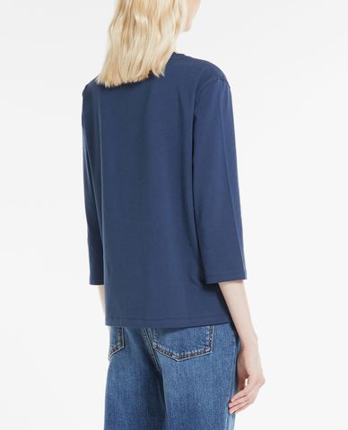  WEEKEND MAX MARA - Áo thun nữ tay dài phom suông Multia 