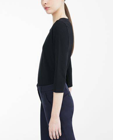  WEEKEND MAX MARA - Áo thun nữ phom suông tay lở thời trang 