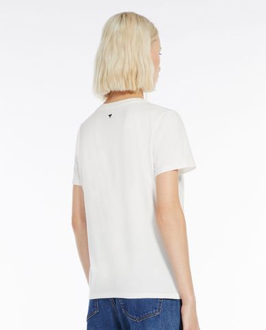  WEEKEND MAX MARA - Áo thun nữ cổ tròn tay ngắn Chopin 