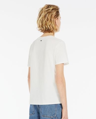  WEEKEND MAX MARA - Áo thun cổ tròn tay ngắn phối hoạ tiết Cinema 