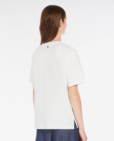  WEEKEND MAX MARA - Áo thun nữ cổ tròn tay ngắn Barbano 