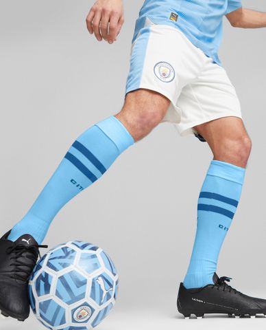  PUMA - Quần short tập luyện nam lưng thun Manchester City Football 