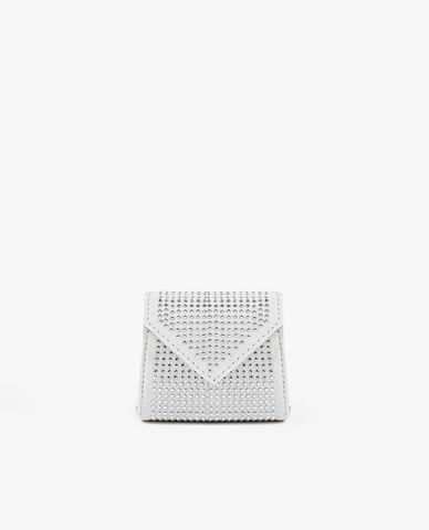  CECI - Túi đeo chéo nữ phom vuông nhỏ đính đá lấp lánh 