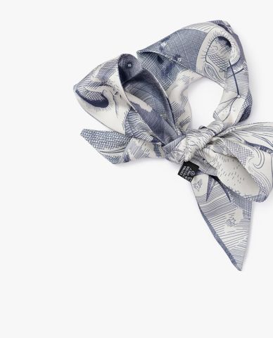  CECI - Khăn choàng dáng dài trang trí hình vẽ tinh tế 