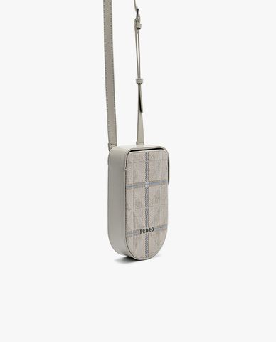  PEDRO - Túi đeo chéo nam phom chữ nhật Mini Icon Leather 