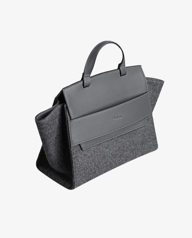  PEDRO - Túi xách tay hình thang nắp gập 