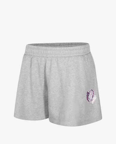  SKECHERS - Quần shorts thể thao nữ ống rộng thời trang 