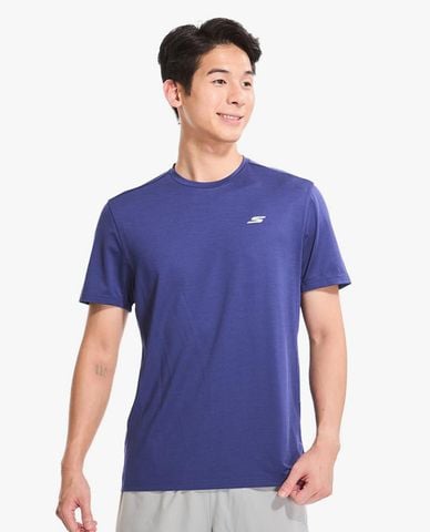  SKECHERS - Áo thun thể thao nam cổ tròn tay ngắn Performance 