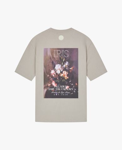  PALLADIUM - Áo thun nam cổ tròn tay ngắn in hình 