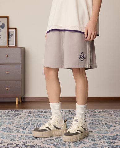  PALLADIUM - Quần short nam ống rộng lưng thun 