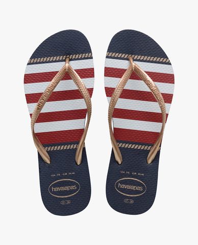  HAVAIANAS - Dép kẹp nữ Slim Nautical 
