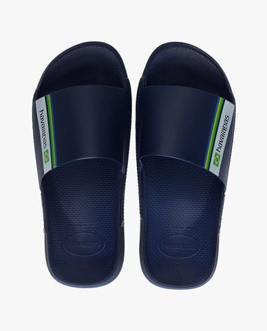  HAVAIANAS - Dép unisex quai ngang Slide Classic Brasil 
