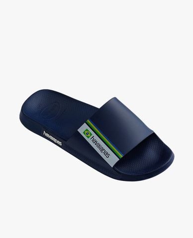  HAVAIANAS - Dép unisex quai ngang Slide Classic Brasil 