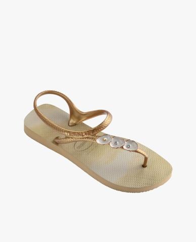  HAVAIANAS - Giày sandals nữ đế bệt Flash Urban Atlantis Swarovski 