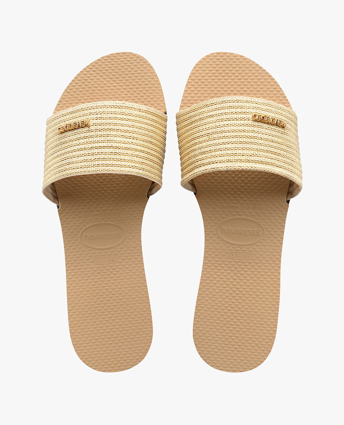 HAVAIANAS - Dép nữ quai ngang You Malta Metall