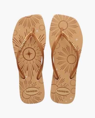  HAVAIANAS - Dép kẹp nữ Slim Square Metallic Part 
