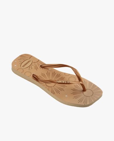  HAVAIANAS - Dép kẹp nữ Slim Square Metallic Part 