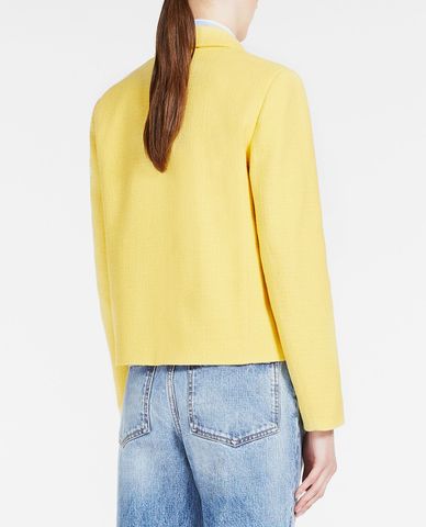  WEEKEND MAX MARA - Áo khoác croptop nữ cổ bẻ tay dài negelia 