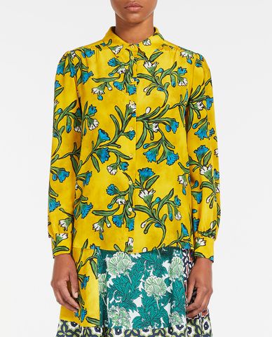  WEEKEND MAX MARA - Áo sơ mi nữ tay dài họa tiết hoa Epopea 
