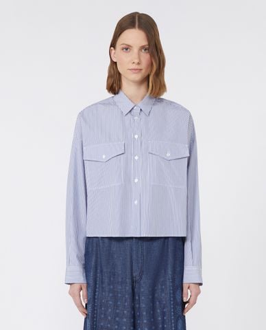  WEEKEND MAX MARA - Áo sơ mi nữ cổ bẻ tay dài Doria 