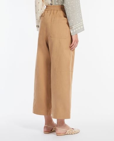  WEEKEND MAX MARA - Quần nữ ống rộng lưng thun Milva 