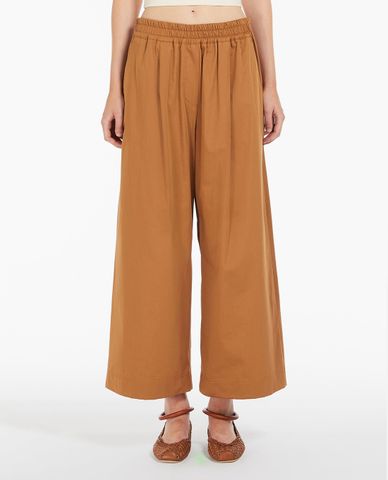  WEEKEND MAX MARA - Quần ống rộng lưng thun Placido 
