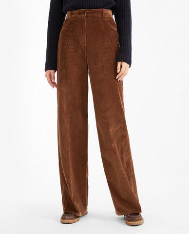  WEEKEND MAX MARA - Quần kiểu nữ lưng cao ống rộng cá tính Raiati 