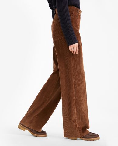  WEEKEND MAX MARA - Quần kiểu nữ lưng cao ống rộng cá tính Raiati 