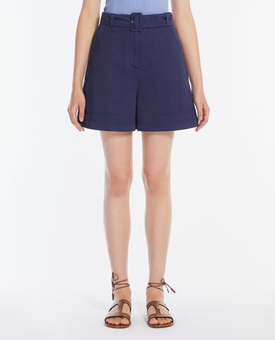  WEEKEND MAX MARA - Quần short nữ ống rộng phối thắt lưng Cirino 