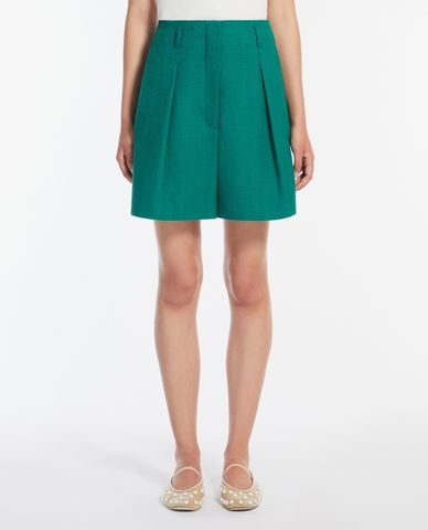  WEEKEND MAX MARA - Quần short nữ ống rộng Pandoro 