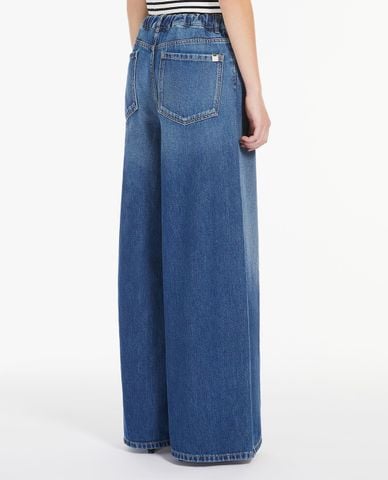  WEEKEND MAX MARA - Quần jeans nữ ống rộng Abitata 
