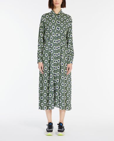  WEEKEND MAX MARA - Đầm sơ mi midi phom suông Marat 