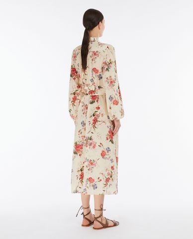  WEEKEND MAX MARA - Đầm sơ mi midi phối thắt lưng Wales 