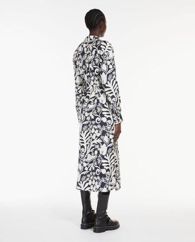  WEEKEND MAX MARA - Đầm sơ mi cổ bẻ tay dài midi Gaia 