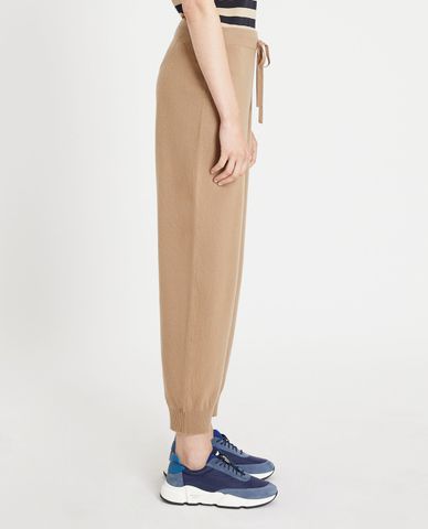  WEEKEND MAX MARA - Quần jogger nữ lưng thun Wool Yarn 