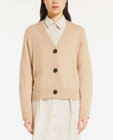  WEEKEND MAX MARA - Áo cardigan nữ cổ V tay dài Mohair Blend 