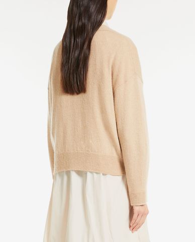  WEEKEND MAX MARA - Áo cardigan nữ cổ V tay dài Mohair Blend 