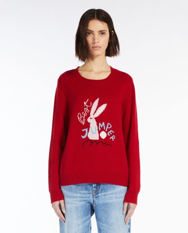  WEEKEND MAX MARA - Áo sweater nữ tay dài cổ tròn Erivan 