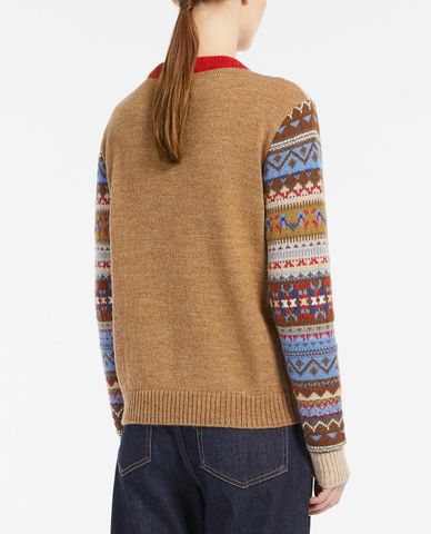  WEEKEND MAX MARA - Áo sweater nữ tay dài cổ tròn Rotondo 