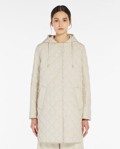  WEEKEND MAX MARA - Áo khoác nữ chần bông dáng dài Erio 