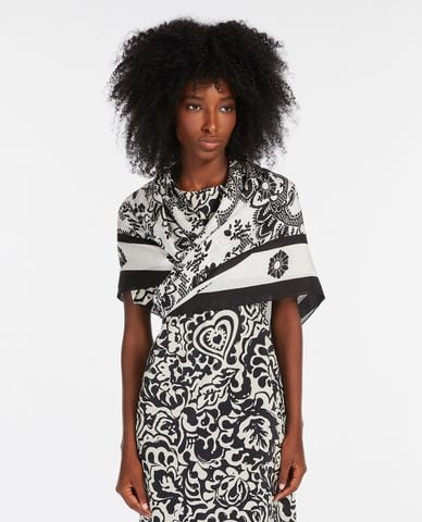  WEEKEND MAX MARA - Khăn choàng nữ phom vuông Sarong 