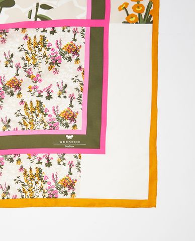  WEEKEND MAX MARA - Khăn choàng nữ in họa tiết thời trang 