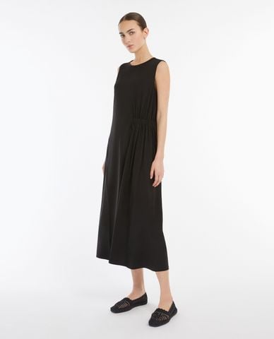  WEEKEND MAX MARA - Đầm sát nách midi phom suông Tenebre 