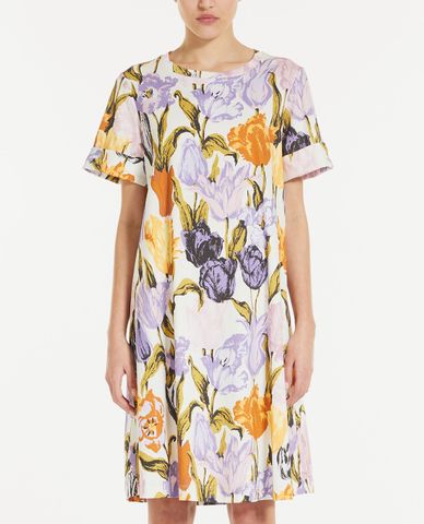  WEEKEND MAX MARA - Đầm mini ngắn tay cổ tròn phom suông Esposto 