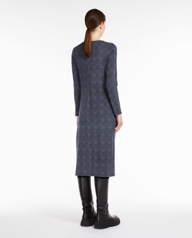  WEEKEND MAX MARA - Đầm midi cổ thuyền tay dài Ombrosa 