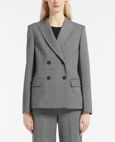  WEEKEND MAX MARA - Áo blazer nữ tay dài thanh lịch Rodeo 