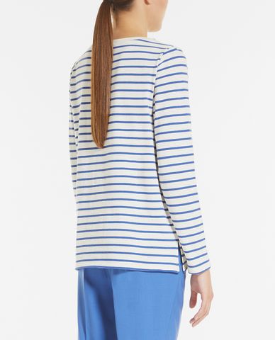  WEEKEND MAX MARA - Áo thun nữ phom suông tay dài Cotton Jersey 