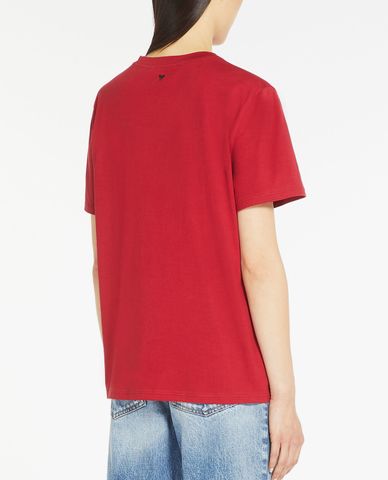  WEEKEND MAX MARA - Áo thun nữ cổ tròn tay ngắn Polka 